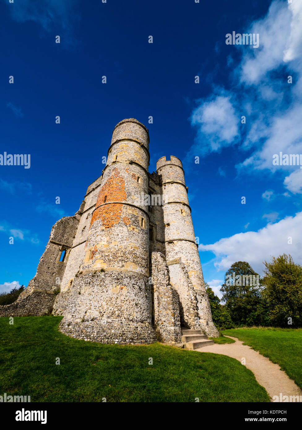 Donnington Castle, Donnington, Newbury, Berkshire, England Stock Photo
