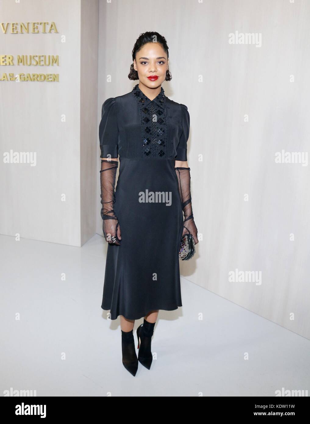 Westwood, CA. 14th Oct, 2017. Tessa Thompson at arrivals for Hammer Museum Gala in the Garden, Hammer Museum, Westwood, CA October 14, 2017. Credit: Elizabeth Goodenough/Everett Collection/Alamy Live News Stock Photo