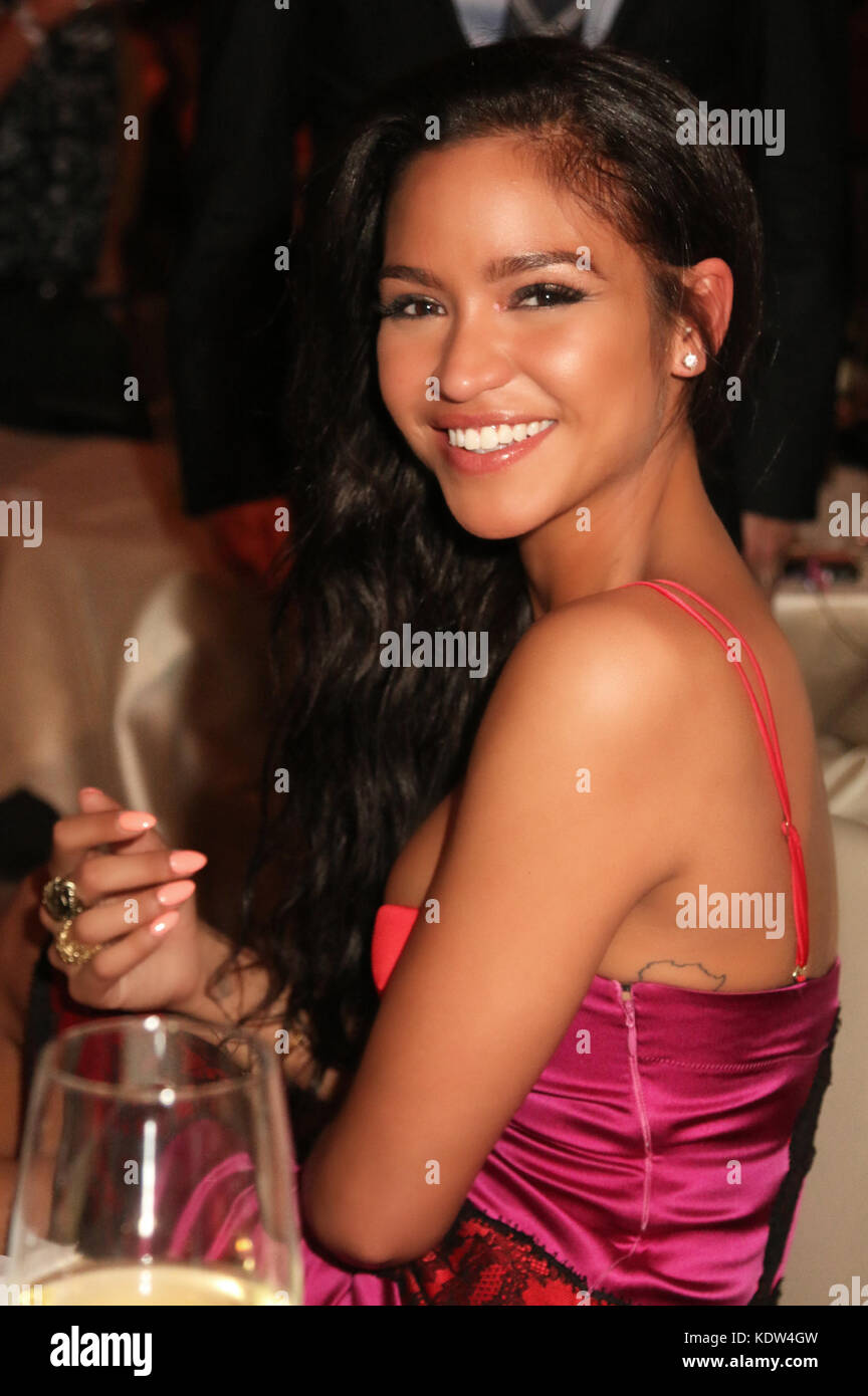 OCTOBER 14, 2017 MIAMI BEACH, FL Cassie attends the RMC Gala Dinner