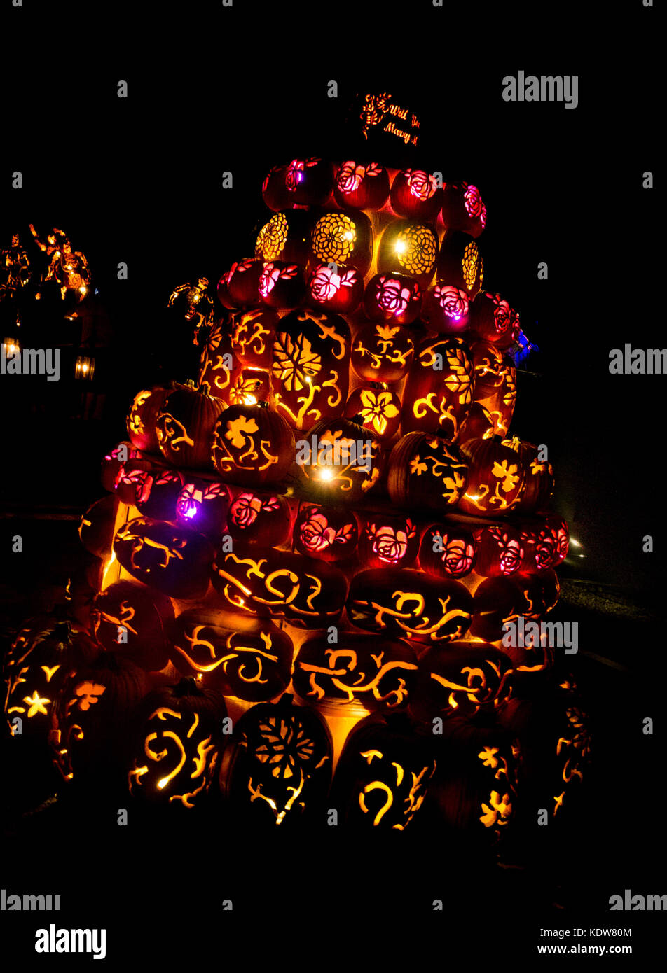The Great Jack'O Lantern Blaze, an annual event in CrotononHudson, NY