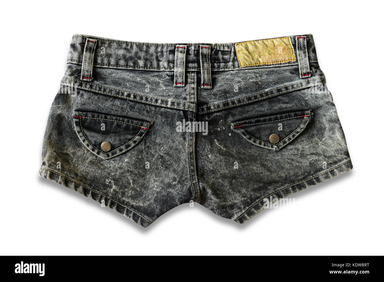 Black jean shorts hi-res stock photography and images - Alamy