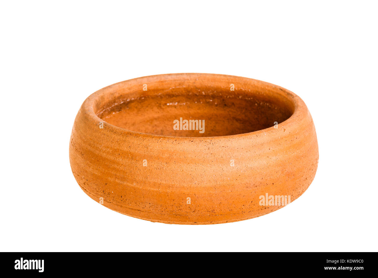 Clay pot isolated on white backgrounf Stock Photo - Alamy
