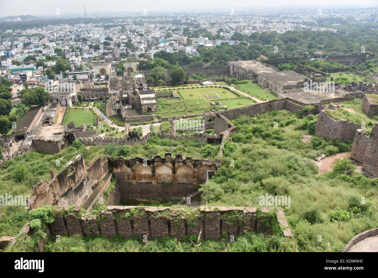 Golconda fort, Hyderabad, India Stock Photo Alamy