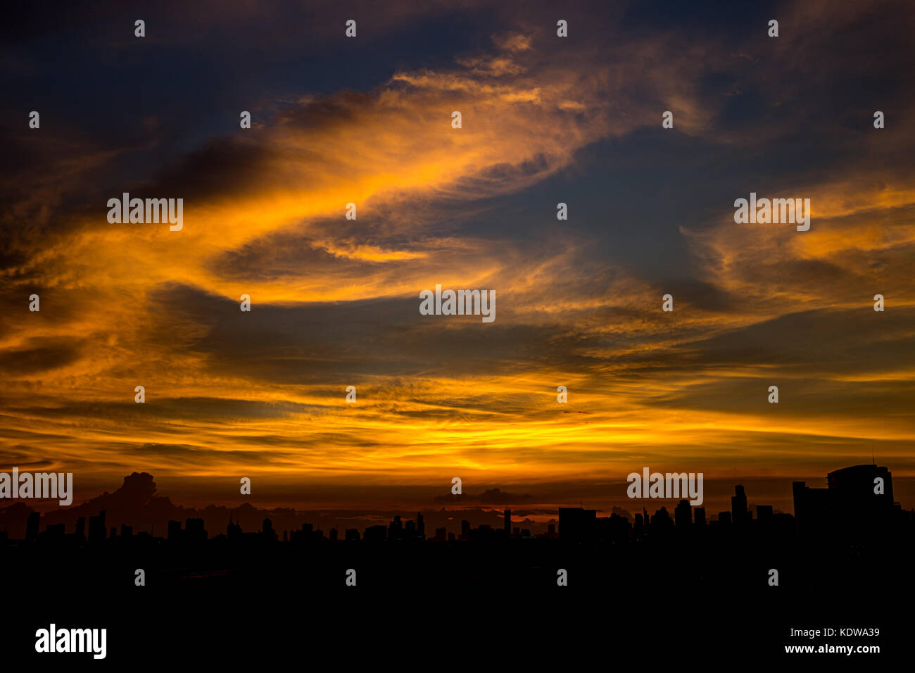 Beautiful sky Natural Sunset Sunrise Fiery sunset sky Stock Photo - Alamy