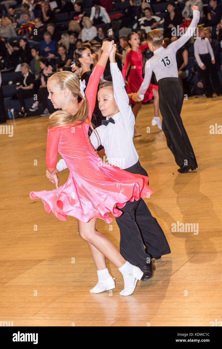 Latin Ballroom dancers at the International Championships, Brentwood Stock Photo Alamy