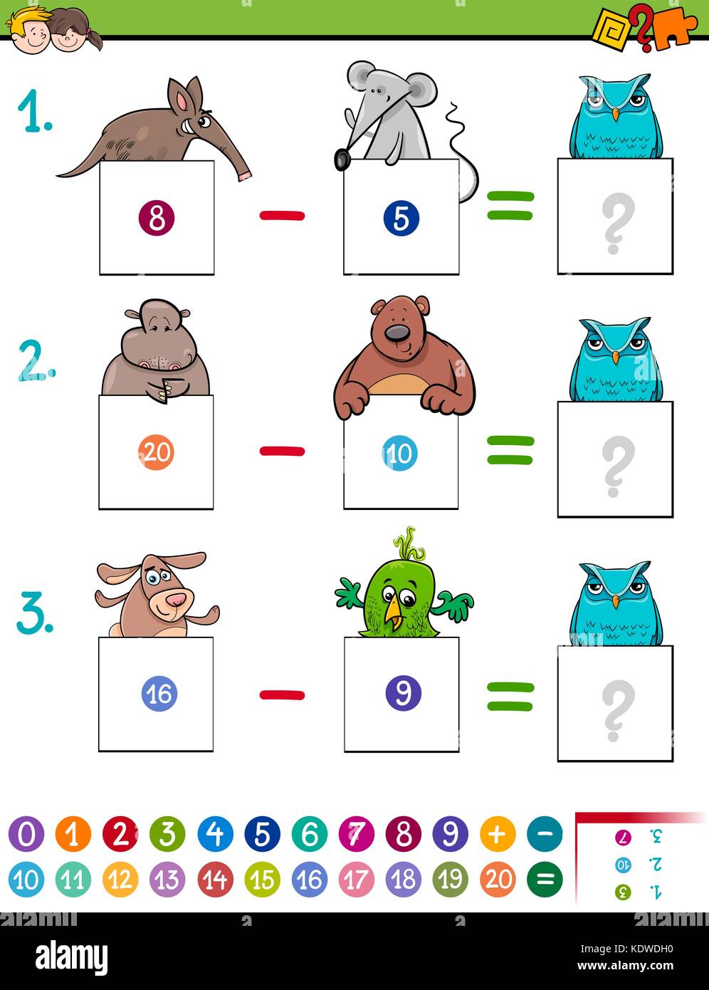 Jogo quebra cabeça animais  Preschool puzzles, Math activities