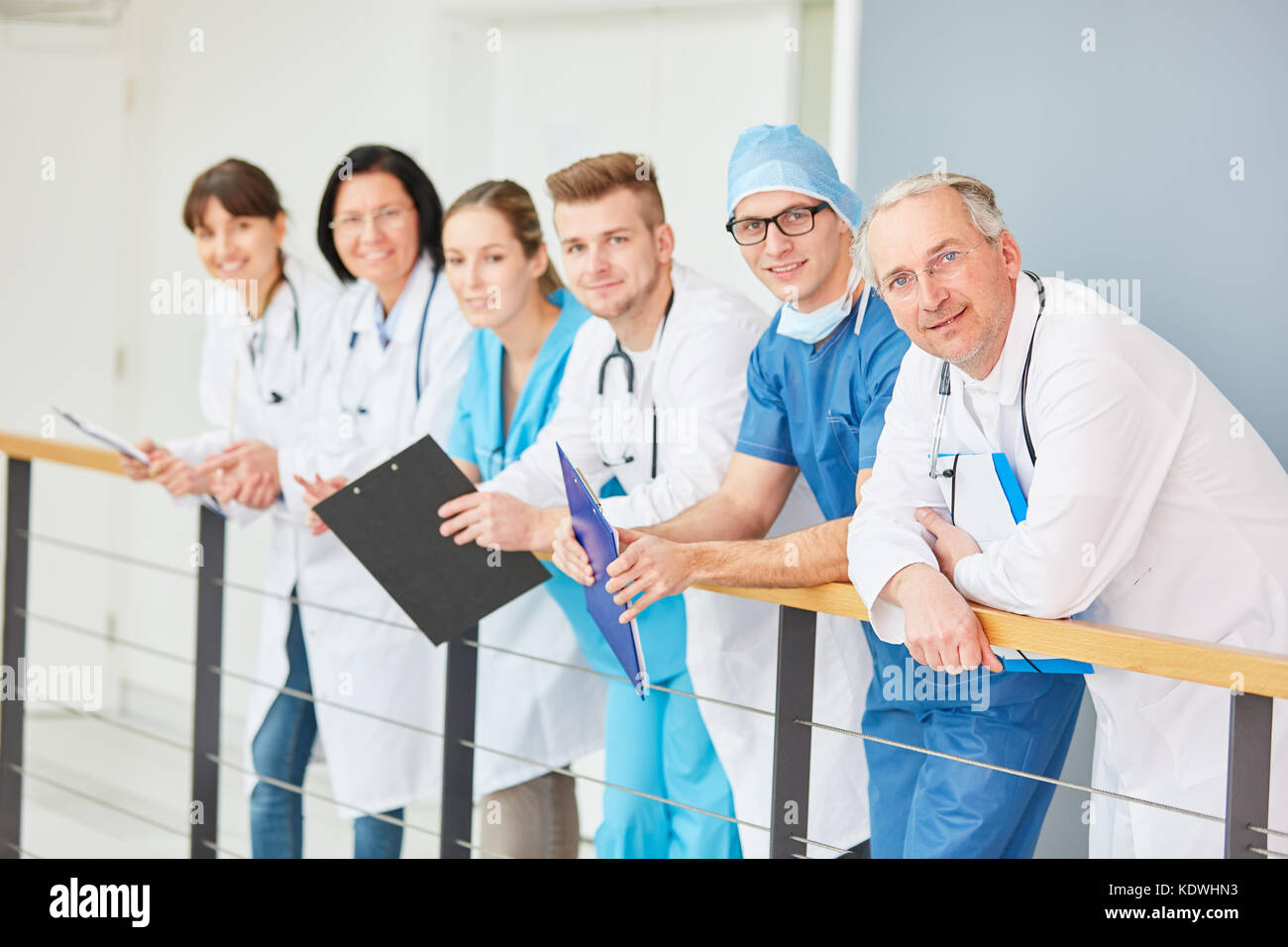 Group of different doctors and therapists as medical specialists Stock Photo Alamy