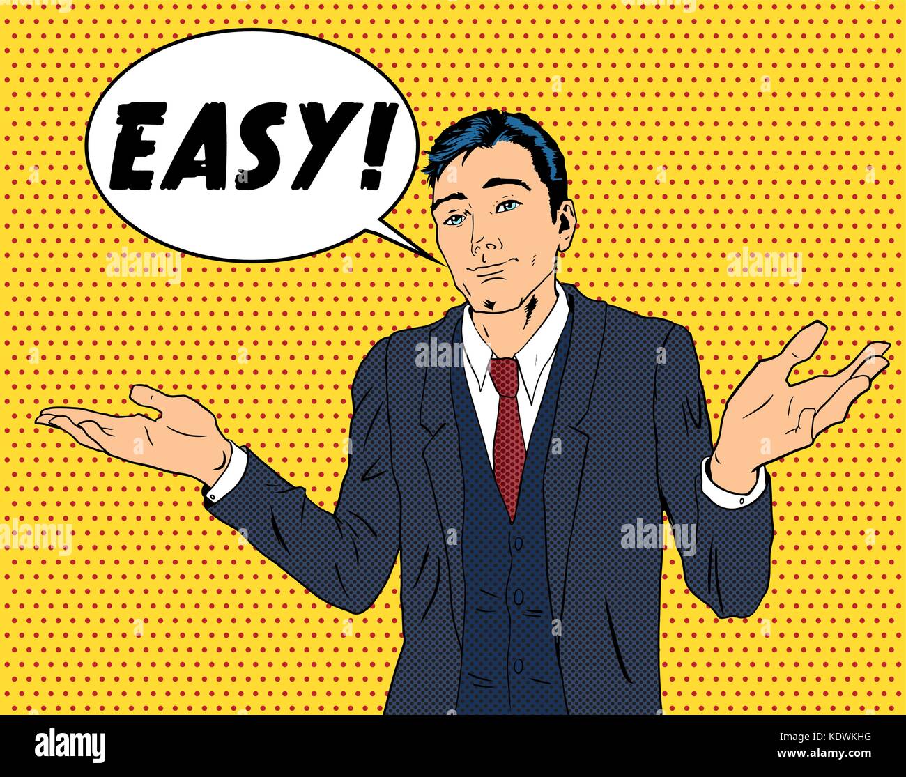 Business man throwing hands Stock Vector Image & Art Alamy