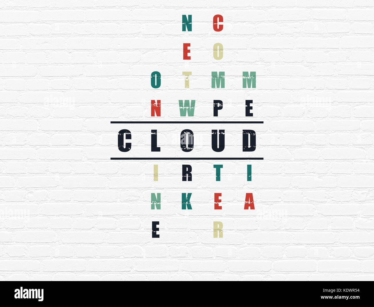 Cloud computing concept: Cloud in Crossword Puzzle Stock Photo Alamy Cloud computing concept: Cloud in Crossword Puzzle Stock Photo Alamy