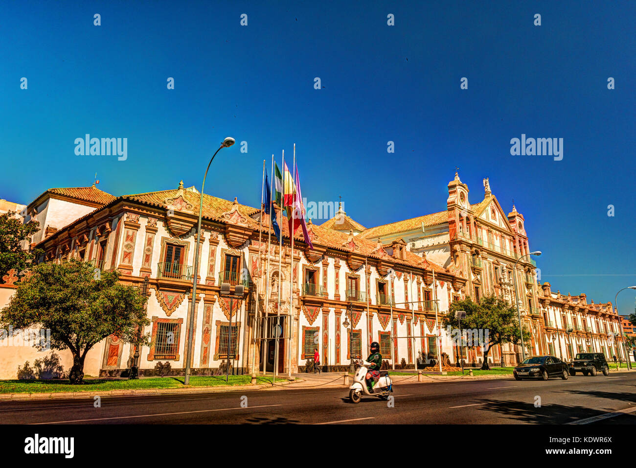 View of the Provincial Government of Cordoba Stock Photo