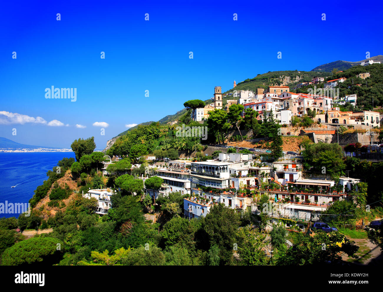 Vico Equense, Peninsula of Sorrento, Campania, Gulf of Naples, Italy Stock Photo Alamy
