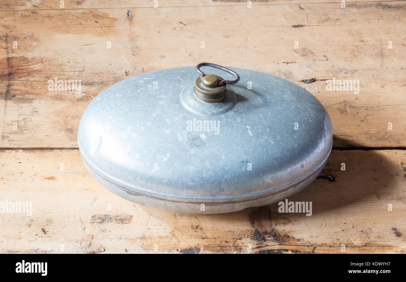 Vintage hot water bottle Not in use anymore Stock Photo Alamy