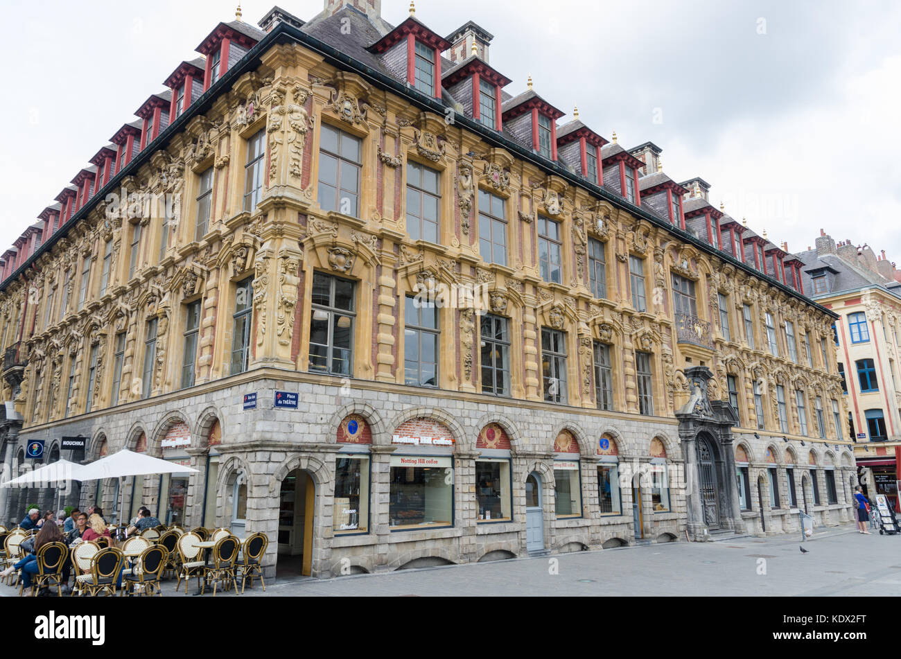 Lille Old Town, France Stock Photo - Alamy