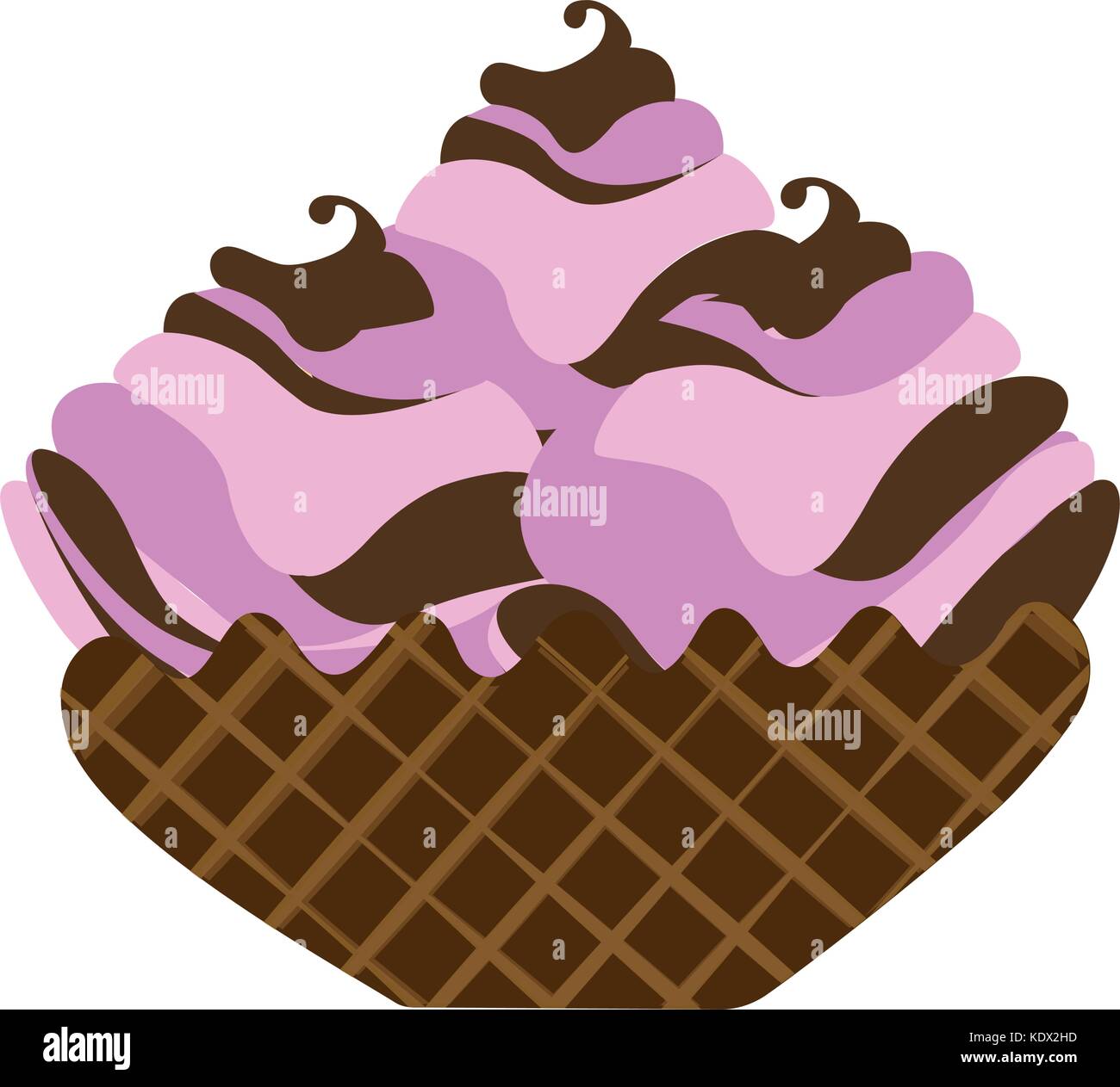 Isolated ice cream Stock Vector Image & Art - Alamy