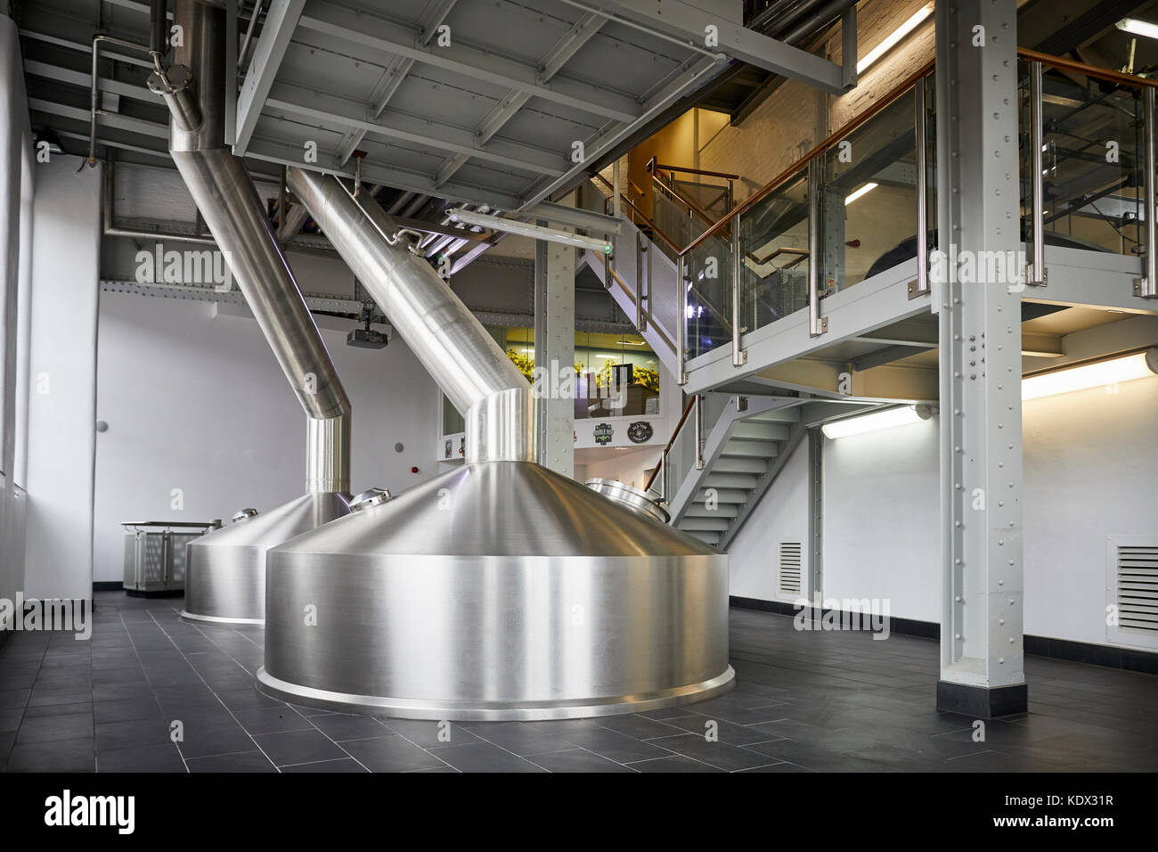 Robinsons Brewery in Stockport brew the first production of LionHeart for Brookfield Brewery