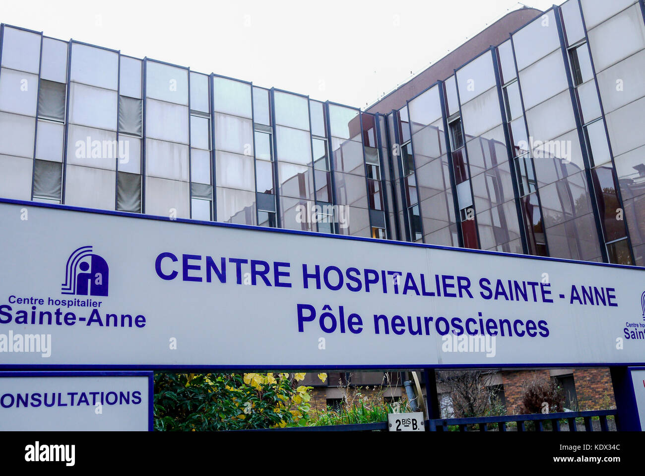 SainteAnne neurologic hospital, Paris, France Stock Photo Alamy