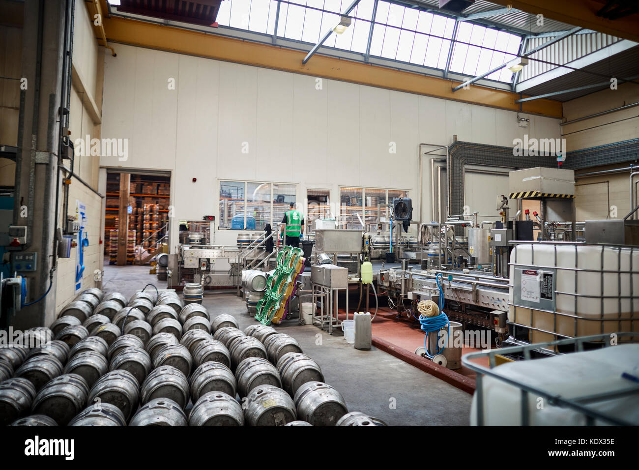 Robinsons Brewery in Stockport brew the first production of LionHeart for Brookfield Brewery