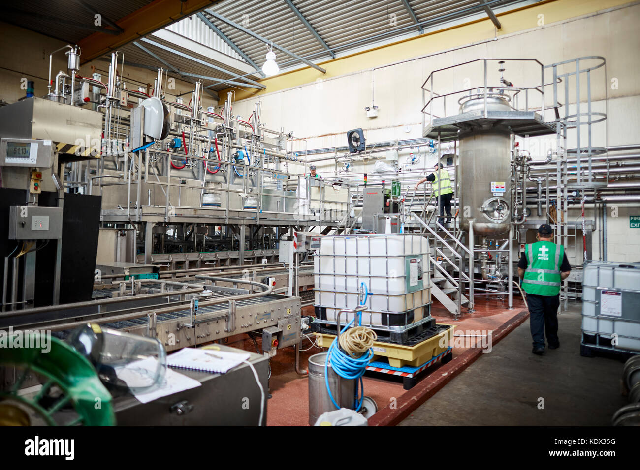 Robinsons Brewery in Stockport brew the first production of LionHeart for Brookfield Brewery