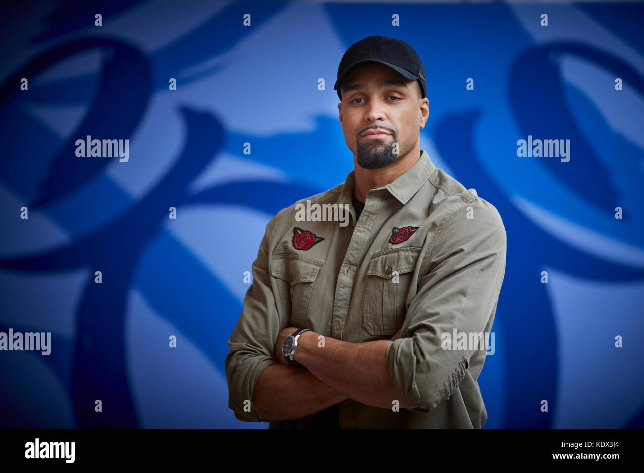 Ashley Modurotolu Banjo English street dancer, choreographer and actor leader of dance troupe Diversity, who won the third series of Britain's Got Tal Stock Photo