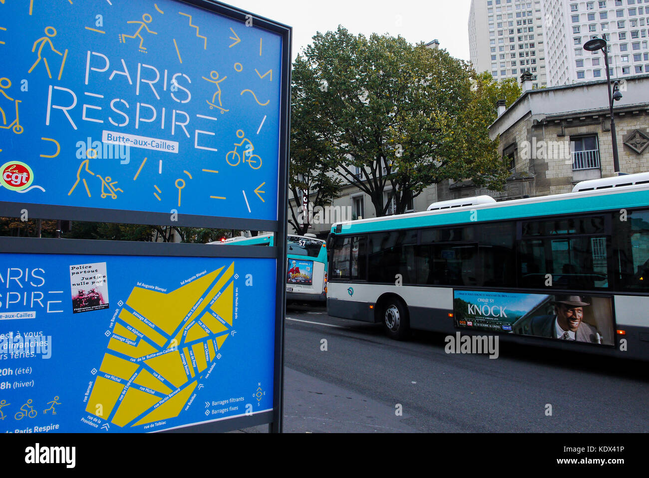 Promotion of Air quality in Paris, France Stock Photo Alamy