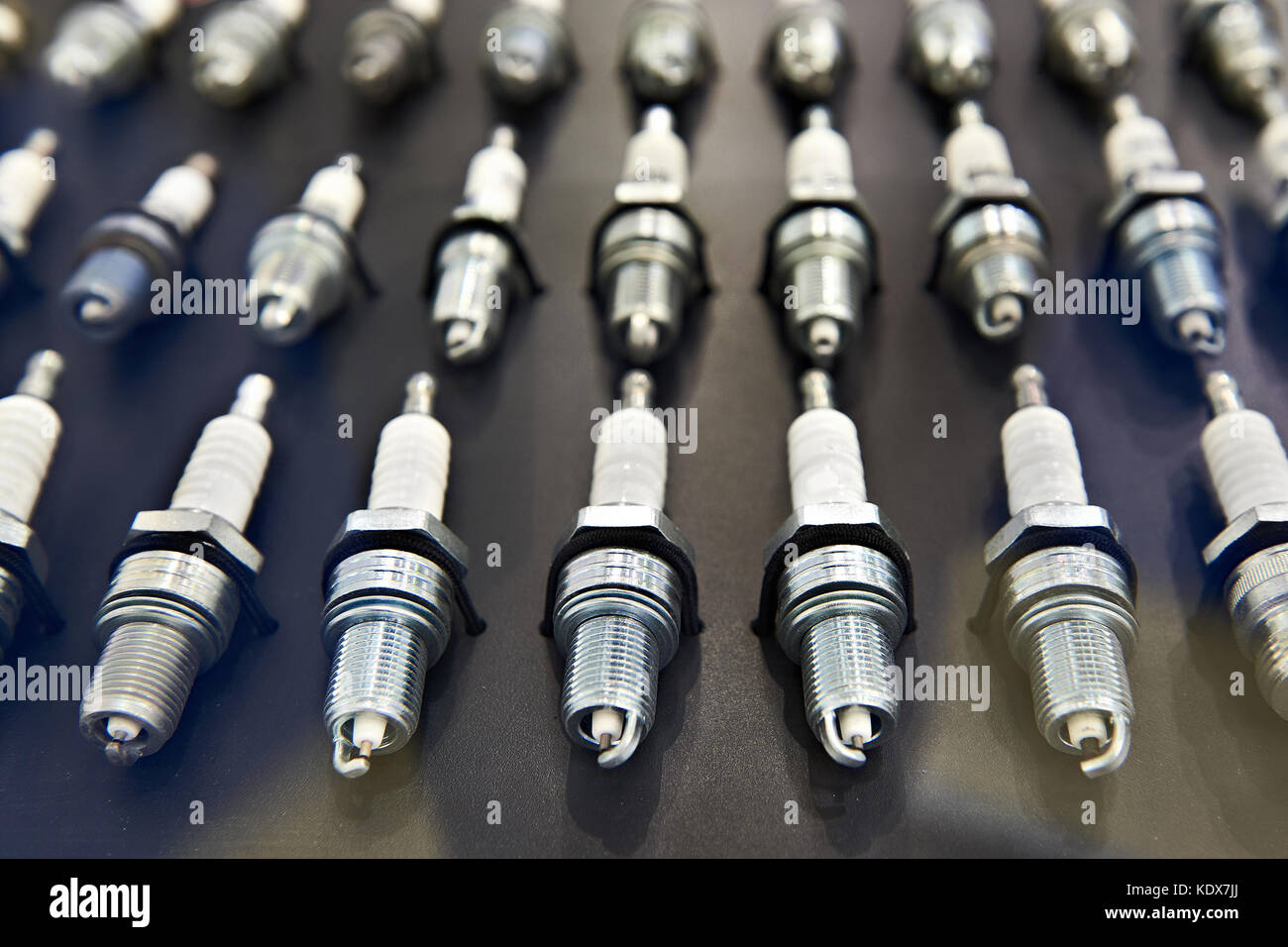 Spark plugs for an internal combustion engine in store Stock Photo Alamy