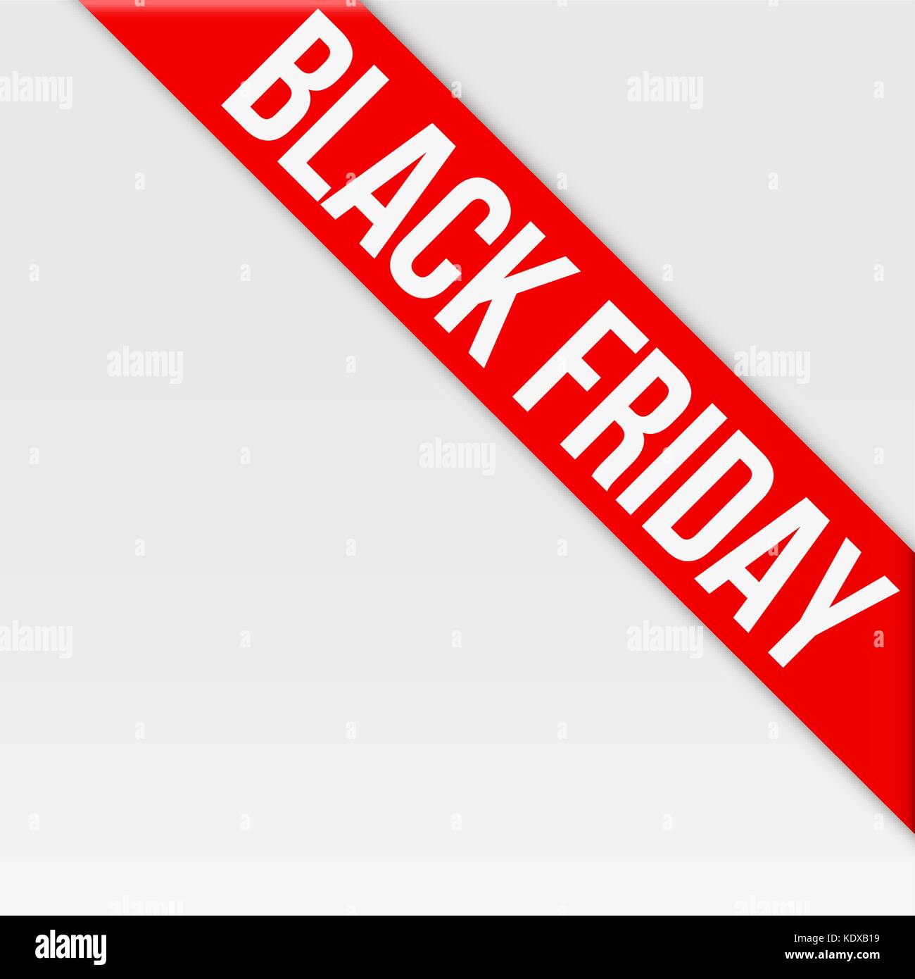 Black friday tag ribbon Stock Vector Image & Art - Alamy