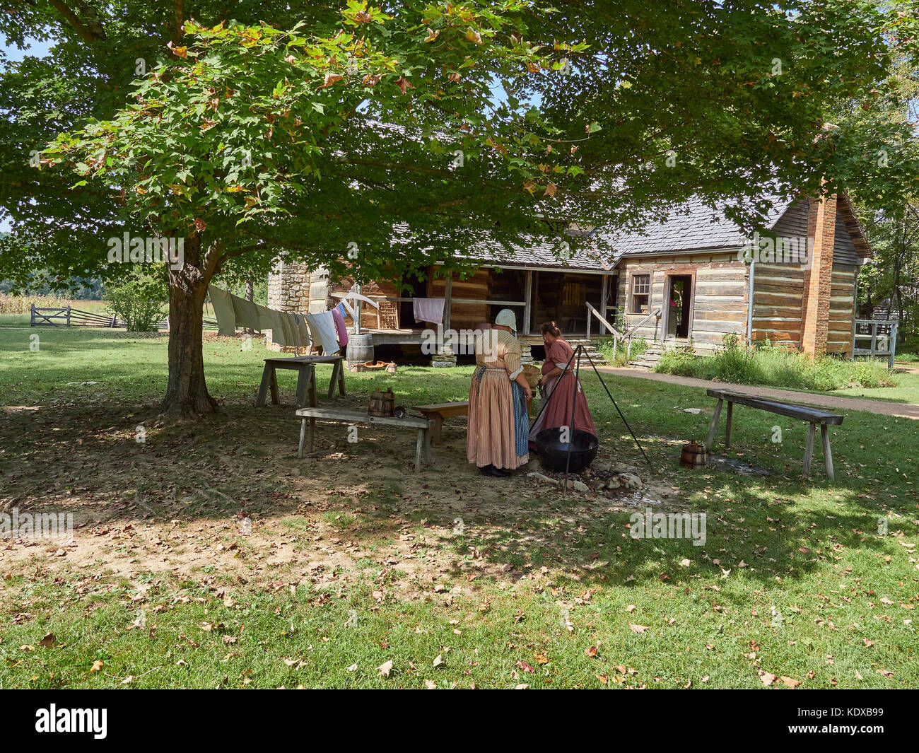 The homeplace 1850s hi-res stock photography and images - Alamy