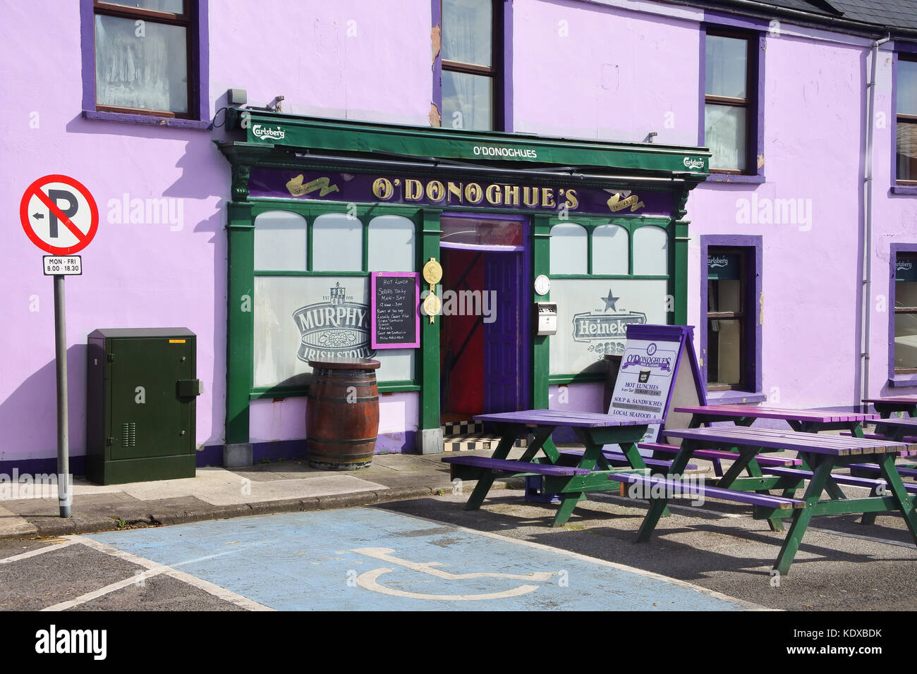 Bar and Restaurant, Castletownbere, County Cork, Ireland John Gollop