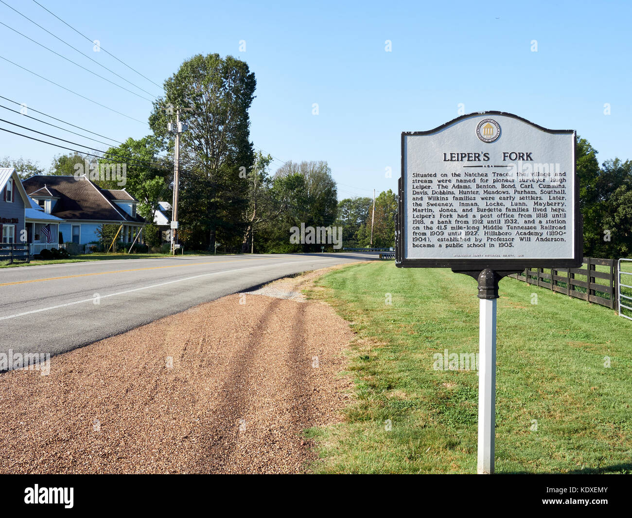 Leiper's Fork; TN Stock Photo Alamy