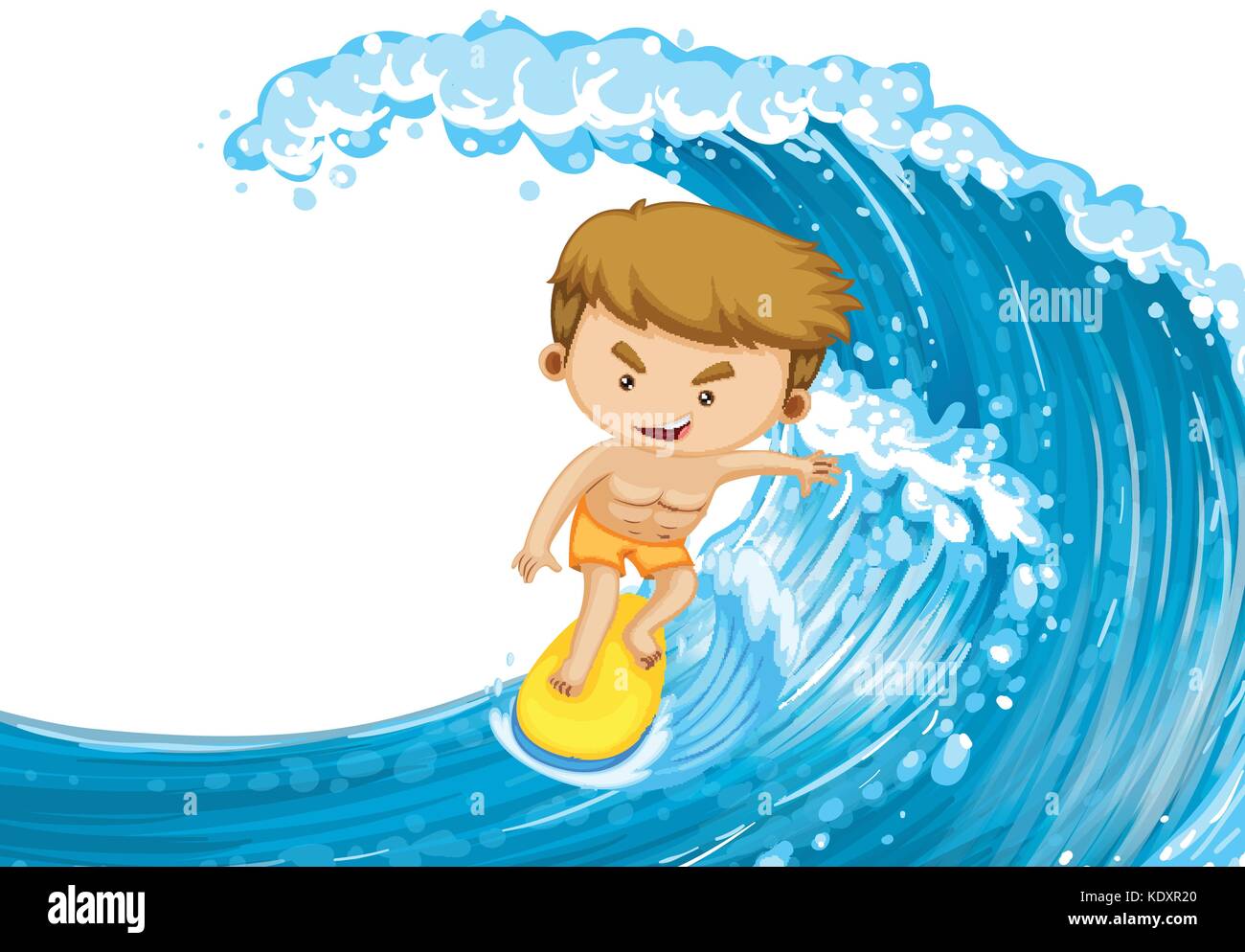 Barrel wave clipart hi-res stock photography and images - Alamy