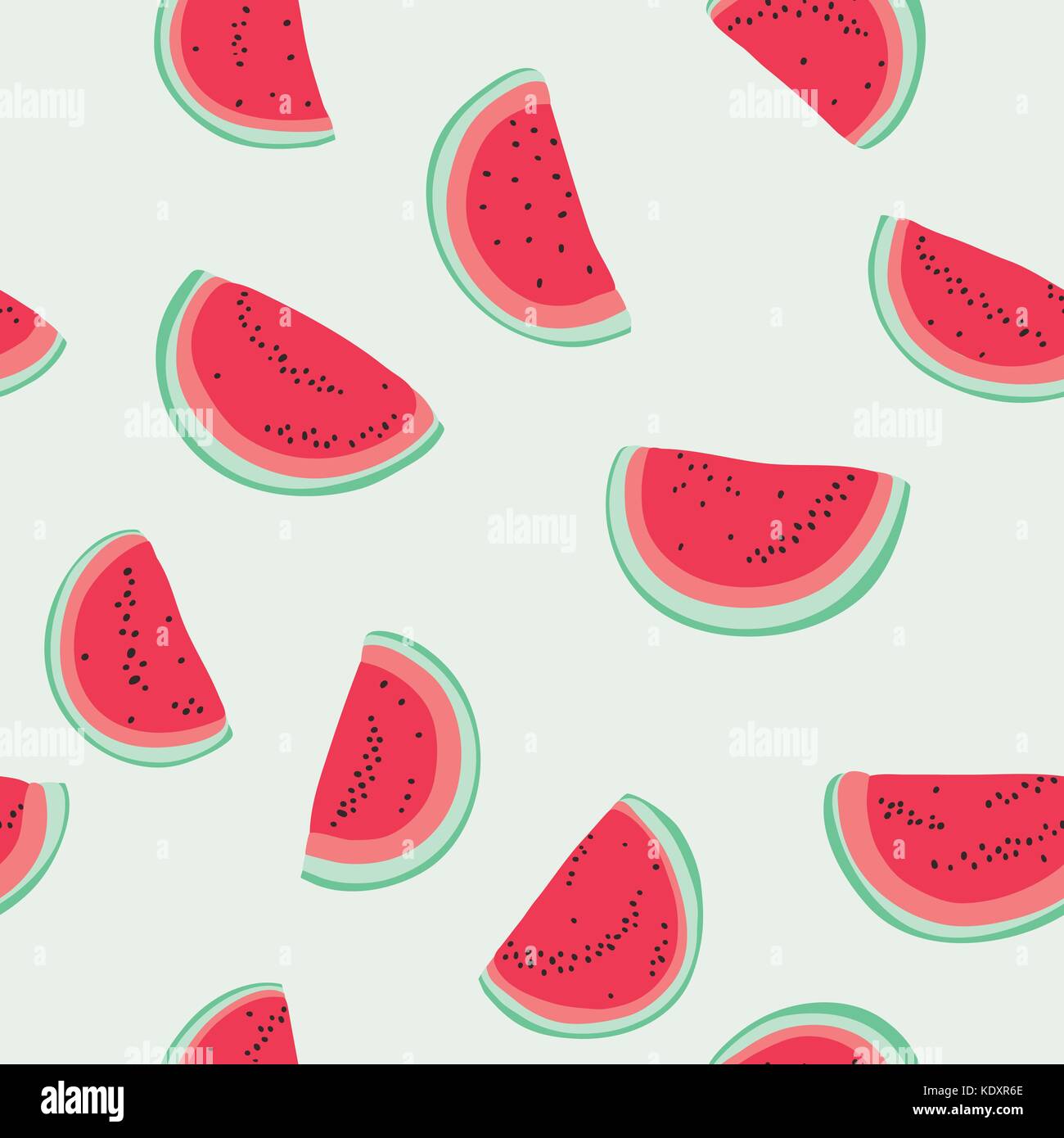 Seamless pattern with watermelons Stock Vector Image & Art - Alamy