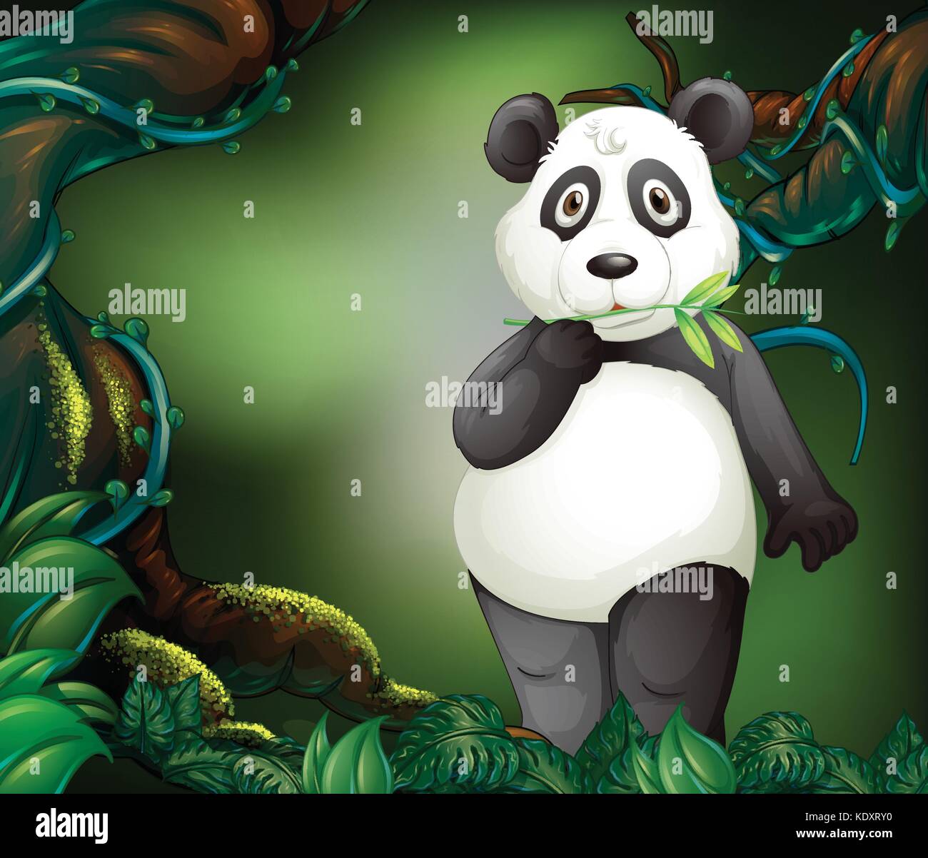 In deep wood Stock Vector Images Alamy