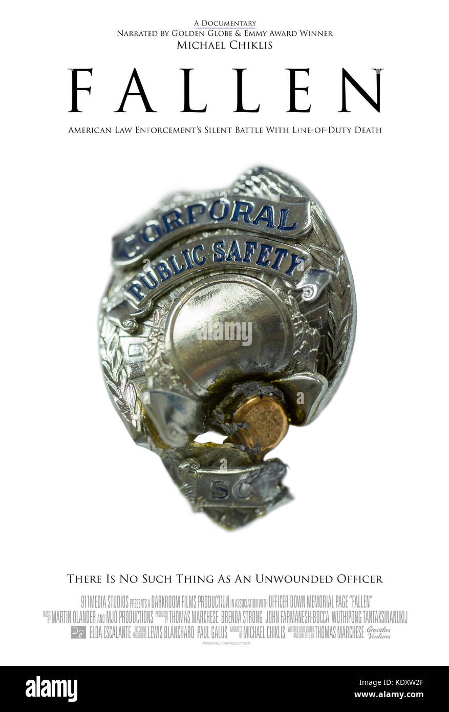 FALLEN, US poster, 2017. © Darkroom Films /Courtesy Everett Collection