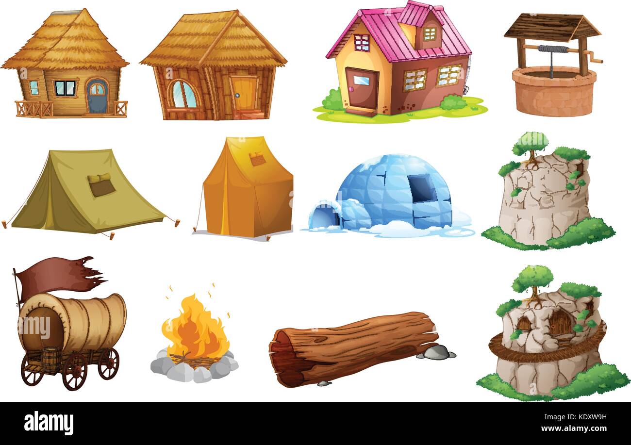 Different types of illustration Stock Vector Image & Art