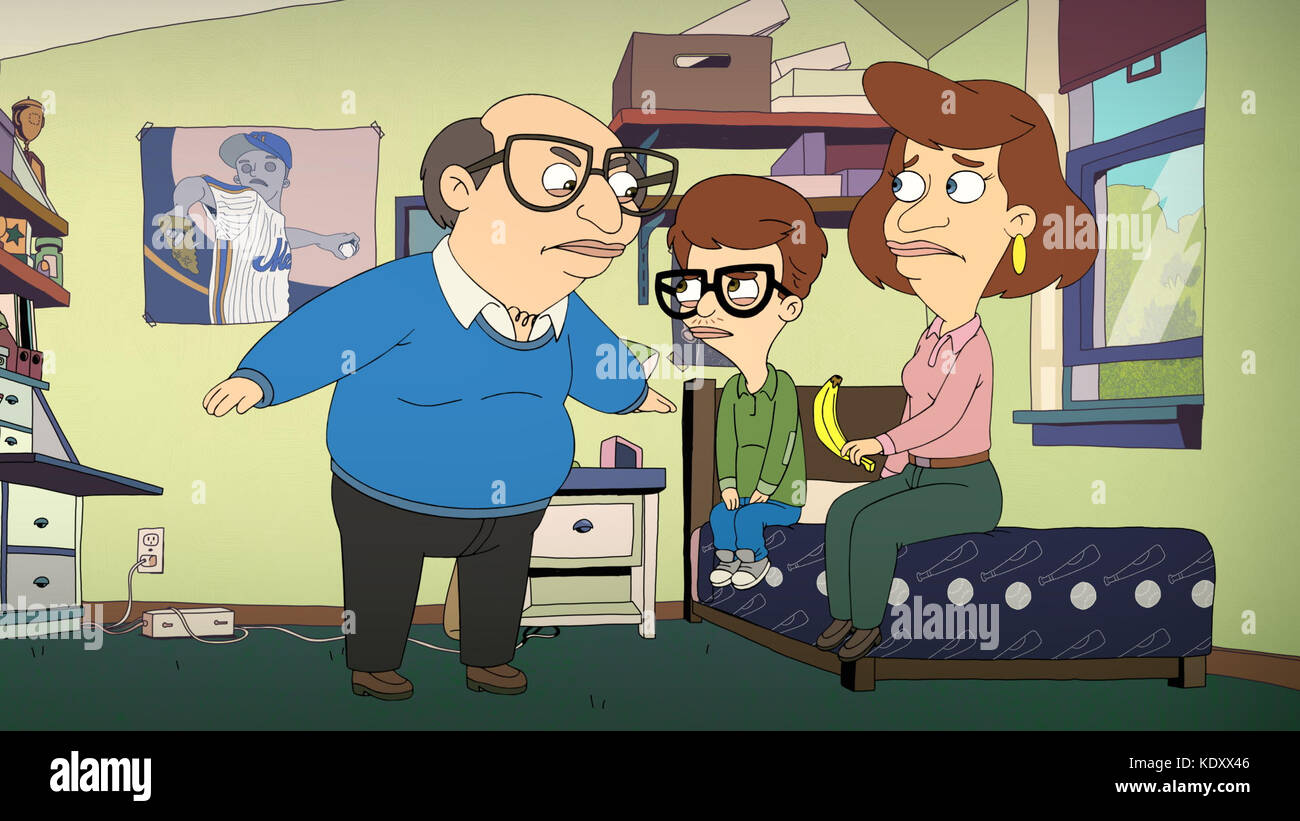 BIG MOUTH, Marty (voiced by Richard Kind), Andrew (voiced by John Mulaney), Barbara (voiced by