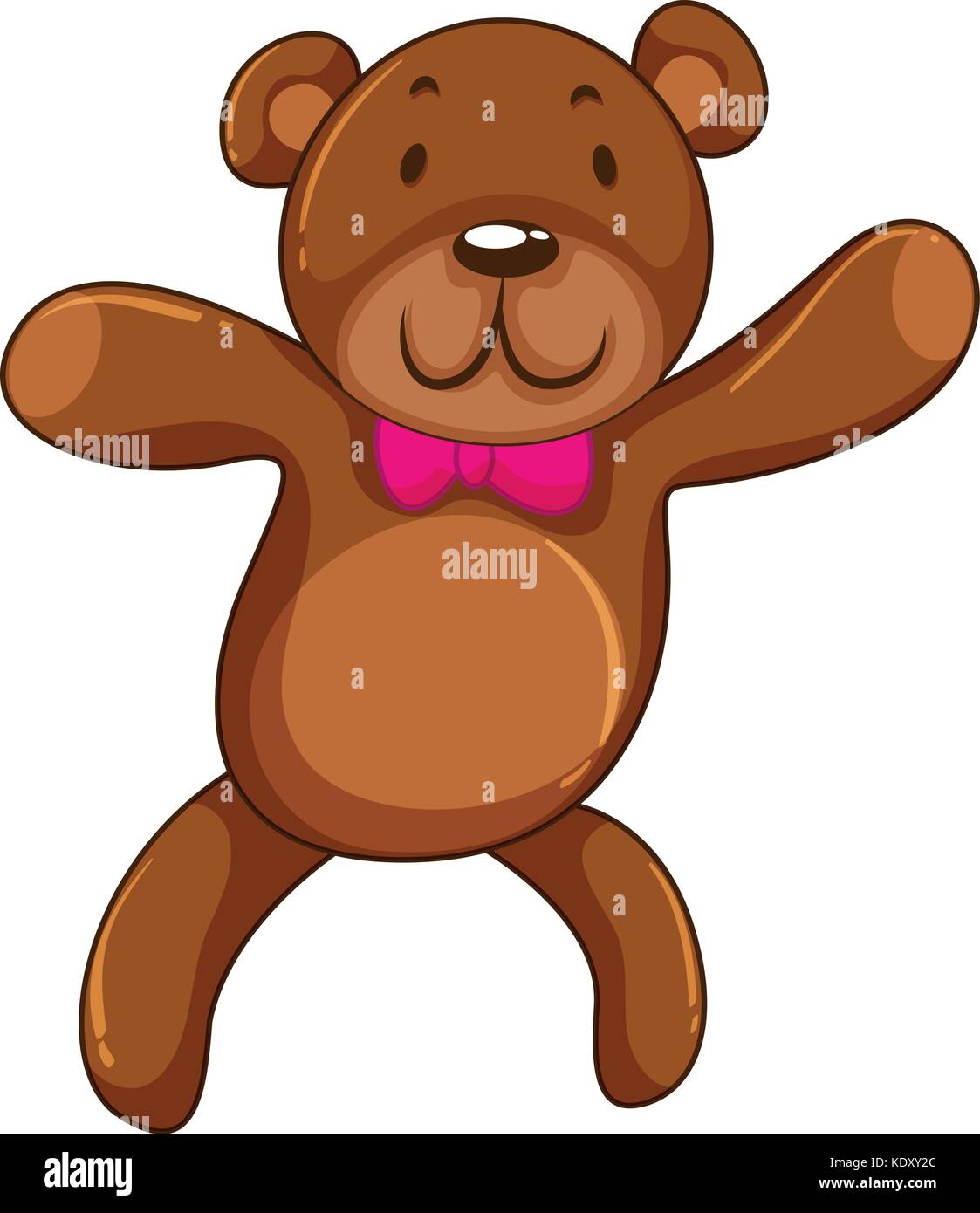 Cuddling teddy bear Stock Vector Images - Alamy