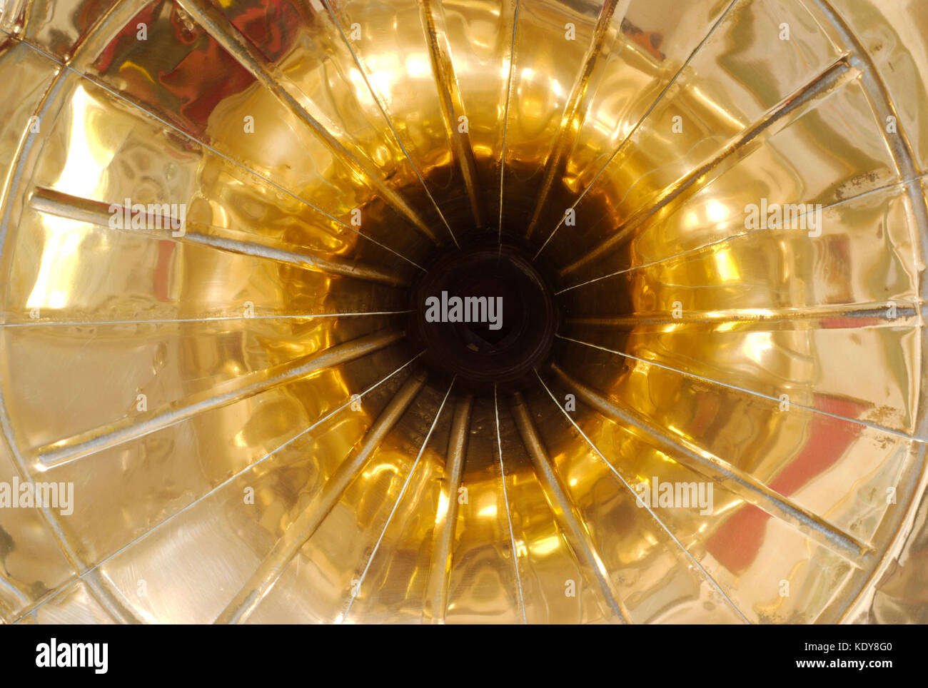 Gramophone Horn Stock Photo