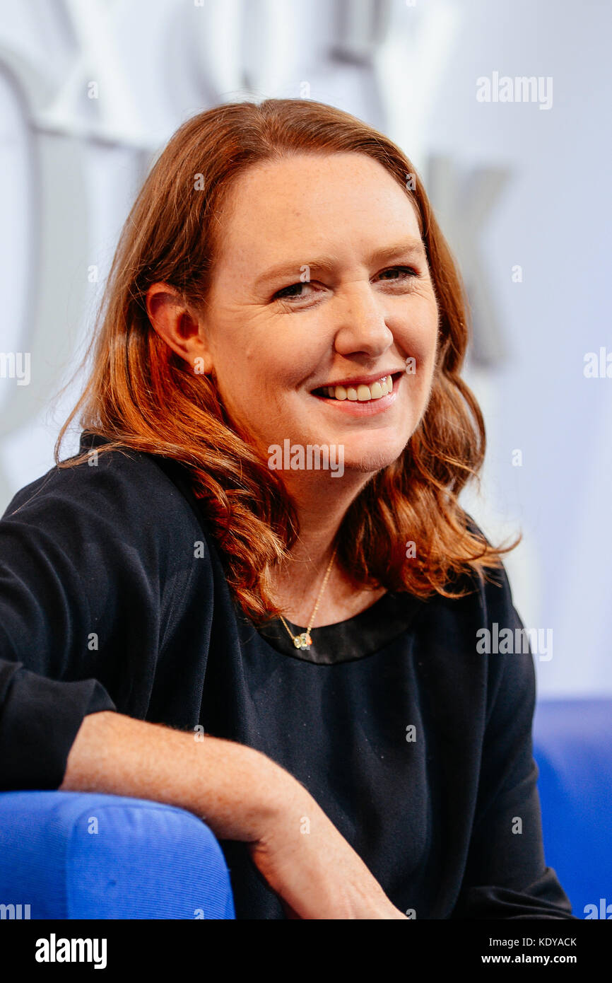 Author Paula Hawkins at the Frankfurt Book Fair in October 2017