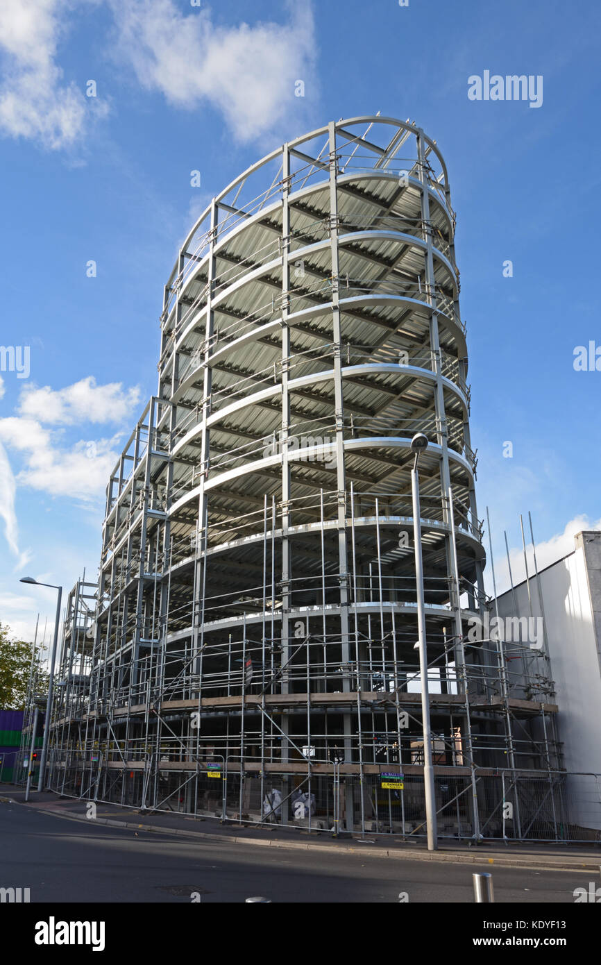 Framework Construction, Nottingham Stock Photo Alamy