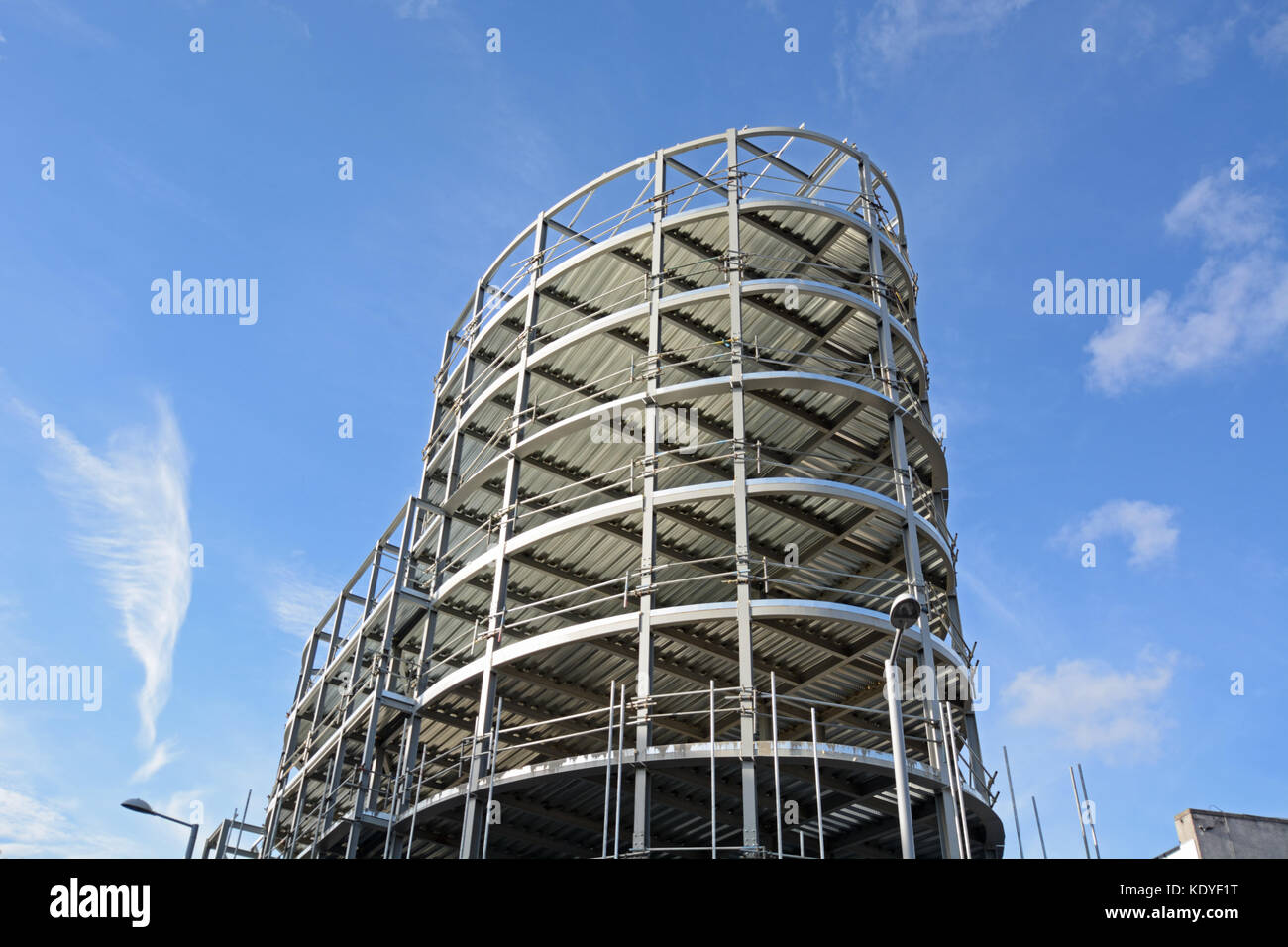 Framework Construction, Nottingham Stock Photo Alamy