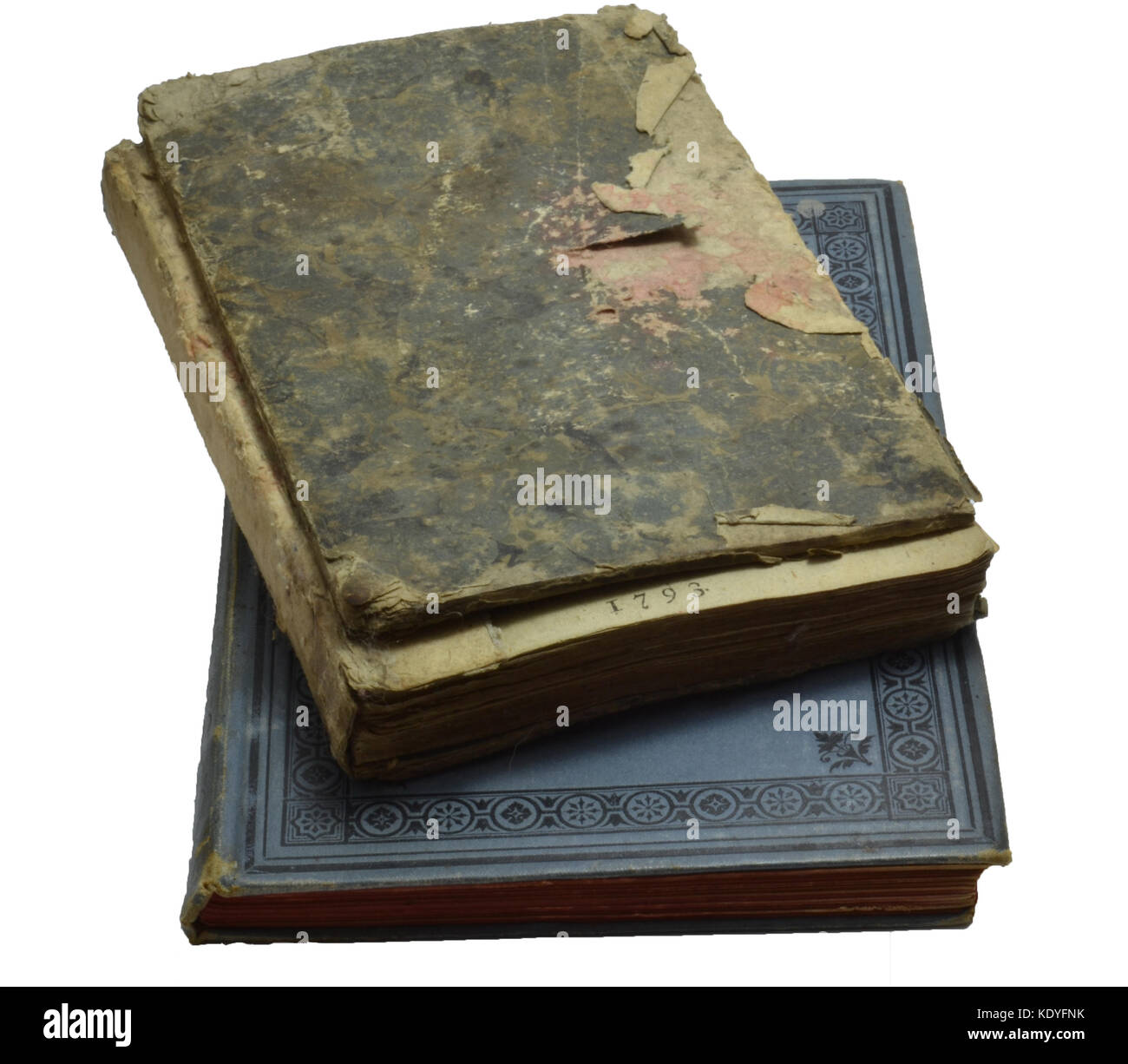 Vintage old books Stock Photo - Alamy