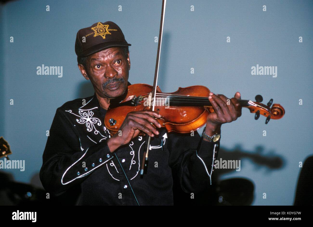 Clarence 'Gatemouth' Brown performing in Connecticut. November Stock
