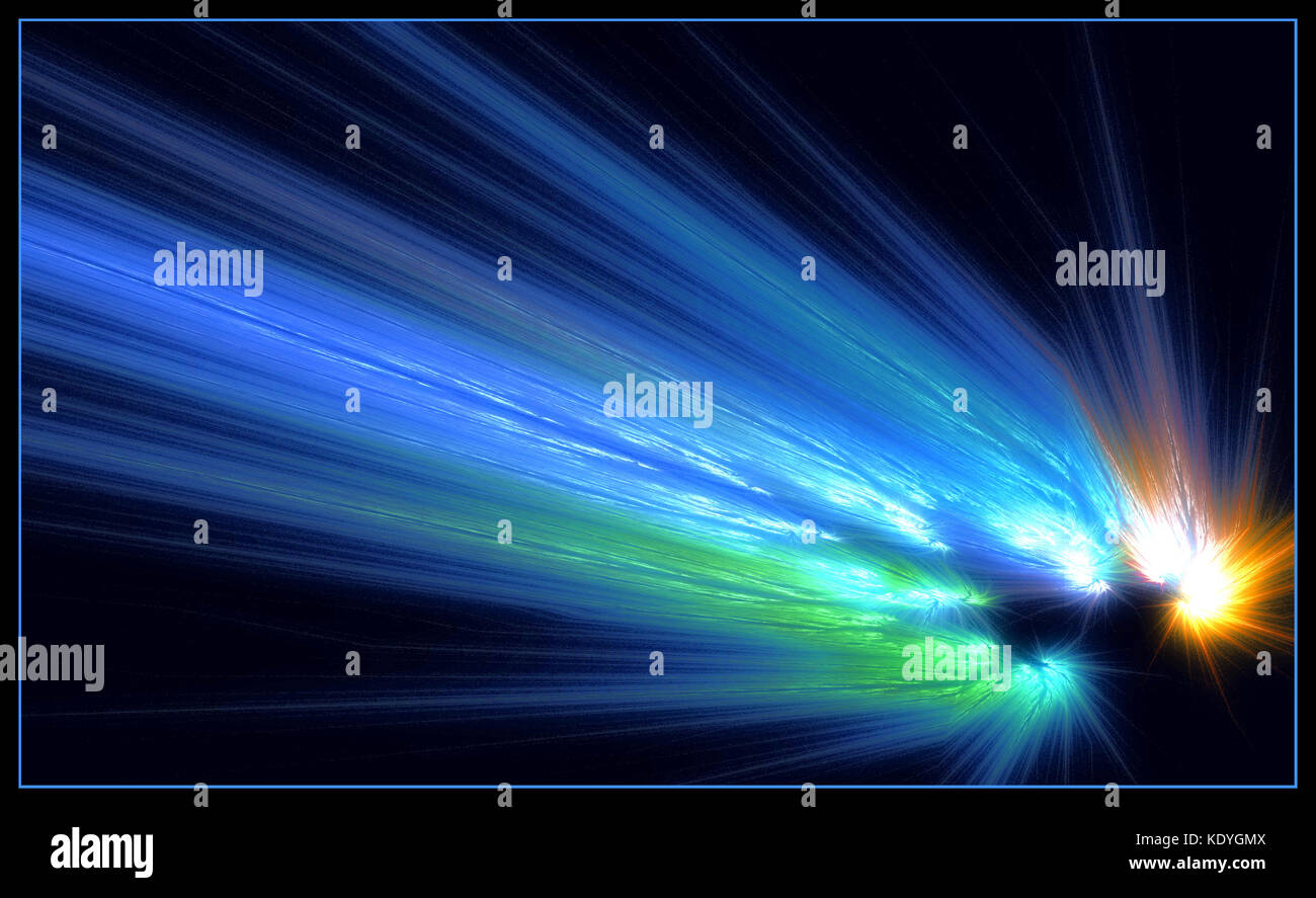 Brilliant streaks of light Stock Photo Alamy