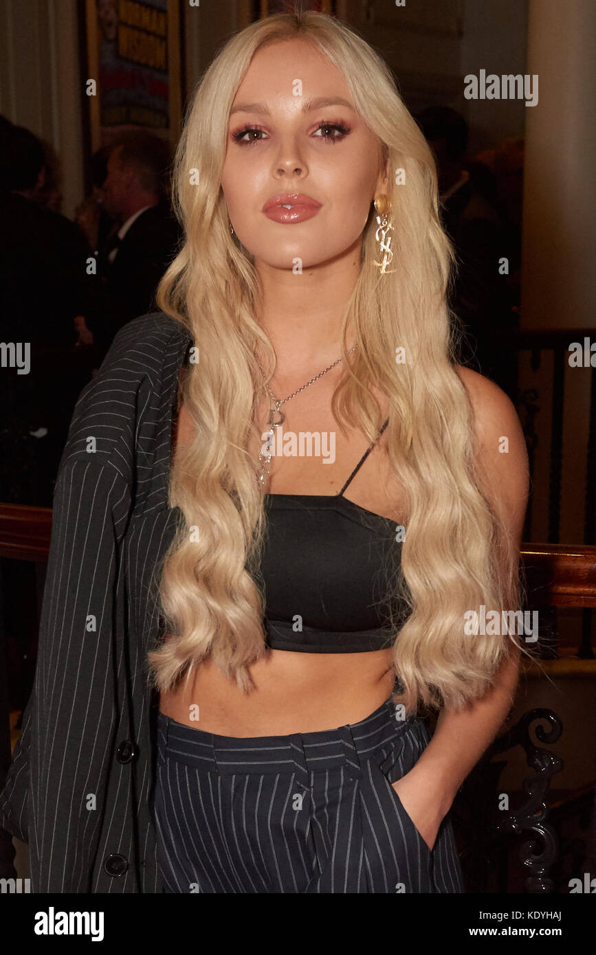 Celebs attend the fashion show by Joshua Kane held at the London