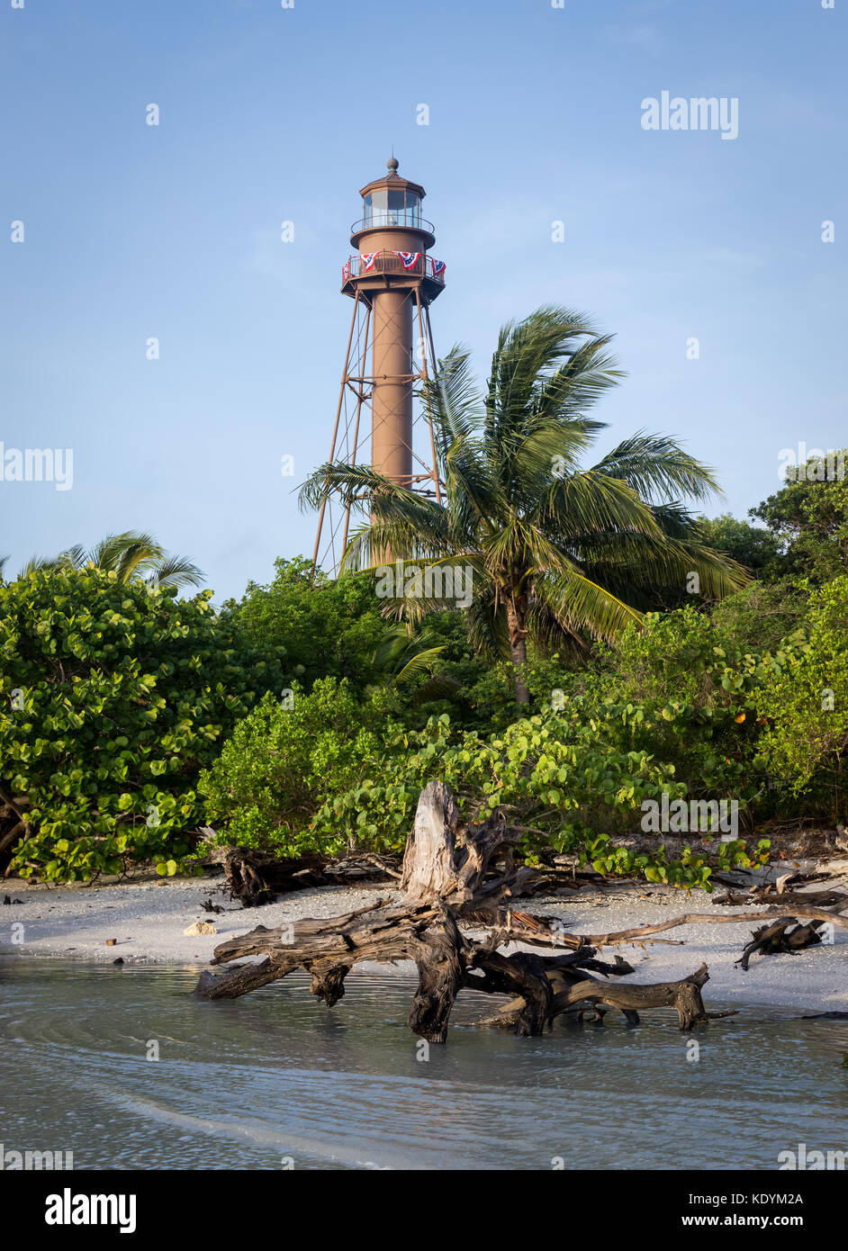 Sanibel Lighthouse Stock Photo