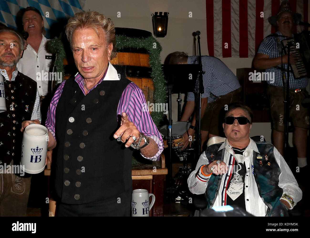Siegfried Roy Kick Off 14th Annual Oktoberfest Celebration At
