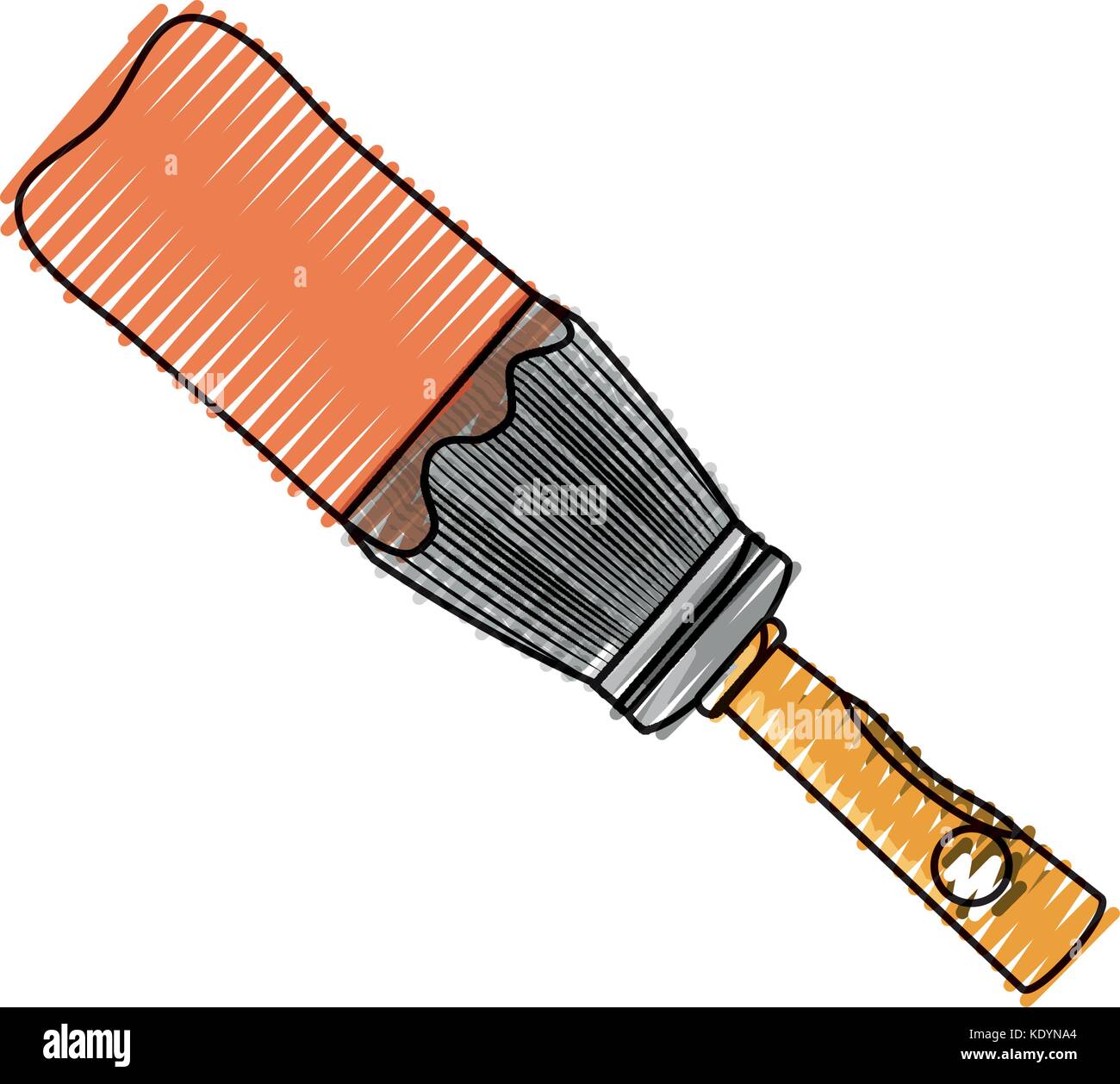 paint brush vector illustration Stock Vector Image & Art - Alamy