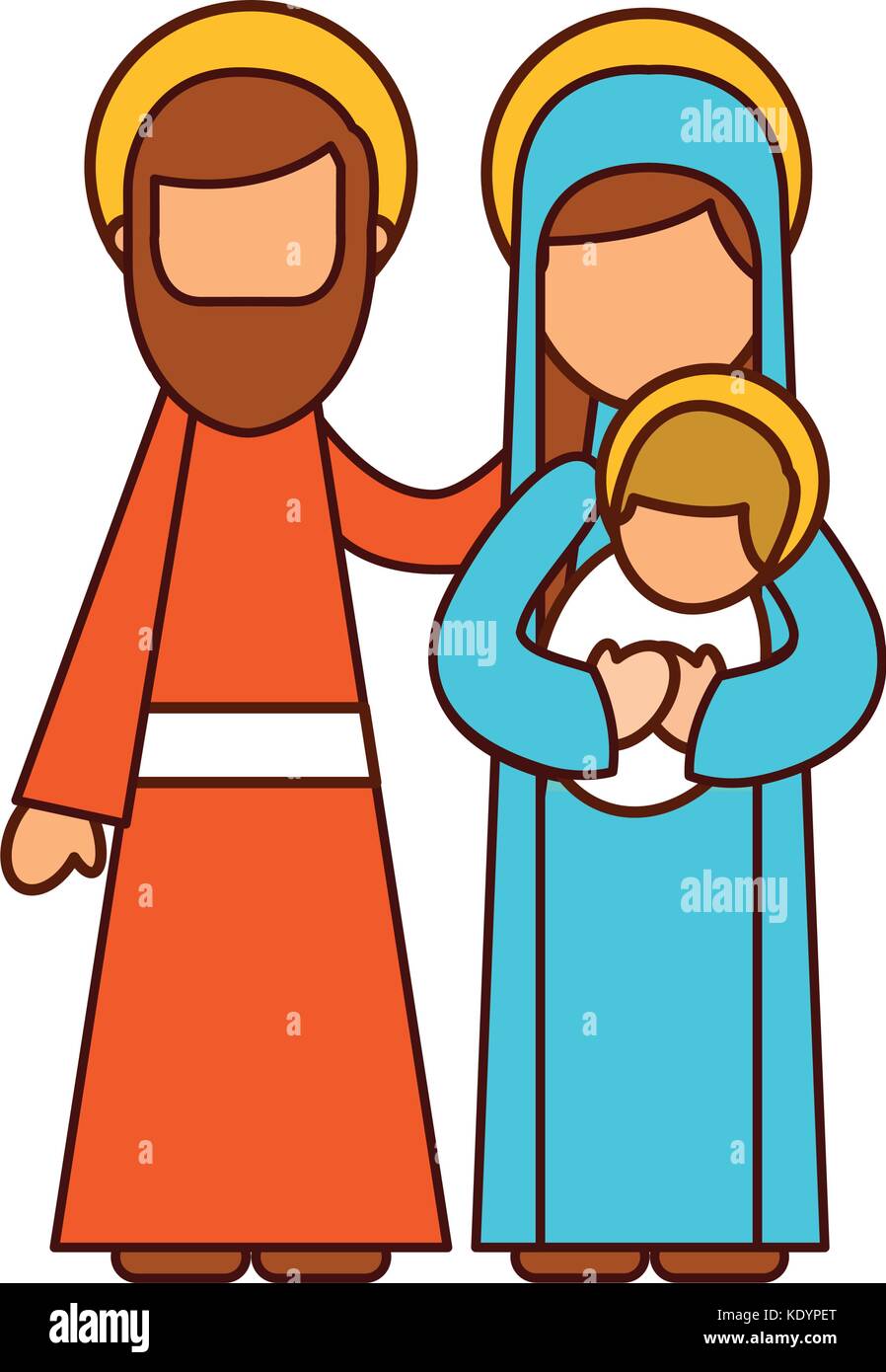 Joseph And Mary And Jesus And Nativity Stock Photos & Joseph And Mary