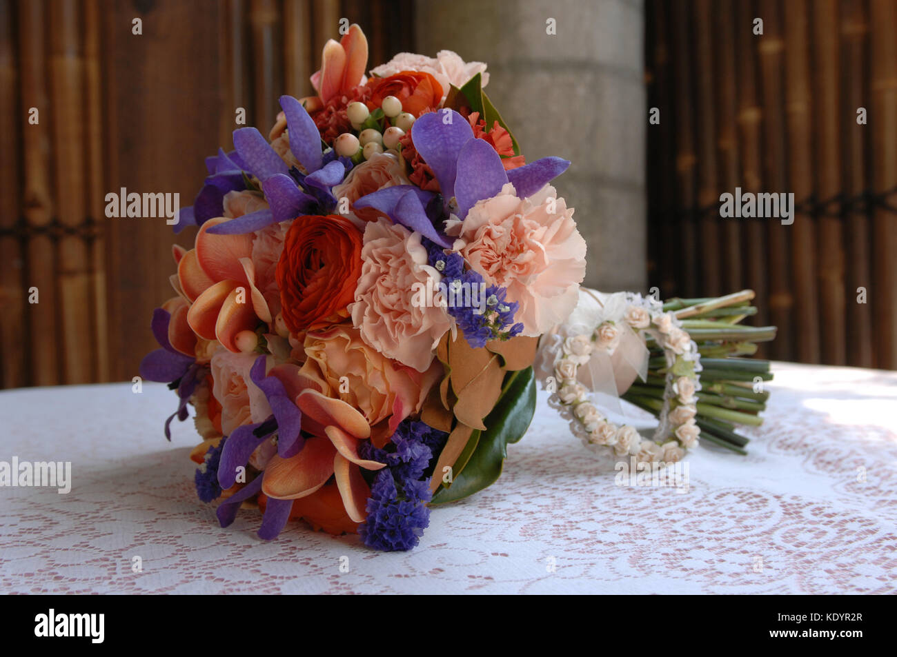 Bouquet of Flowers for a Wedding Stock Photo Alamy