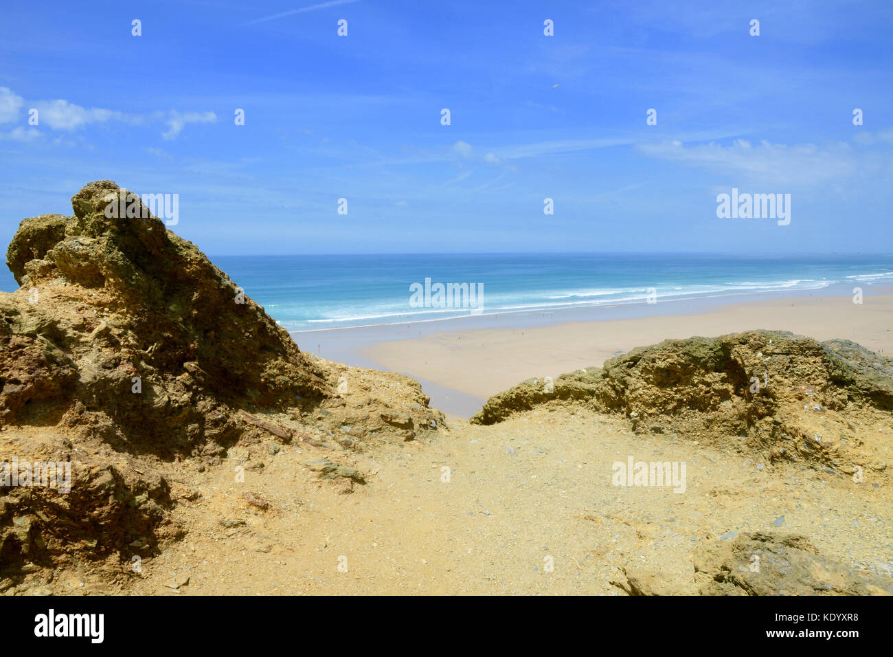 Watergate Bay, Newquay, Cornwall Stock Photo Alamy